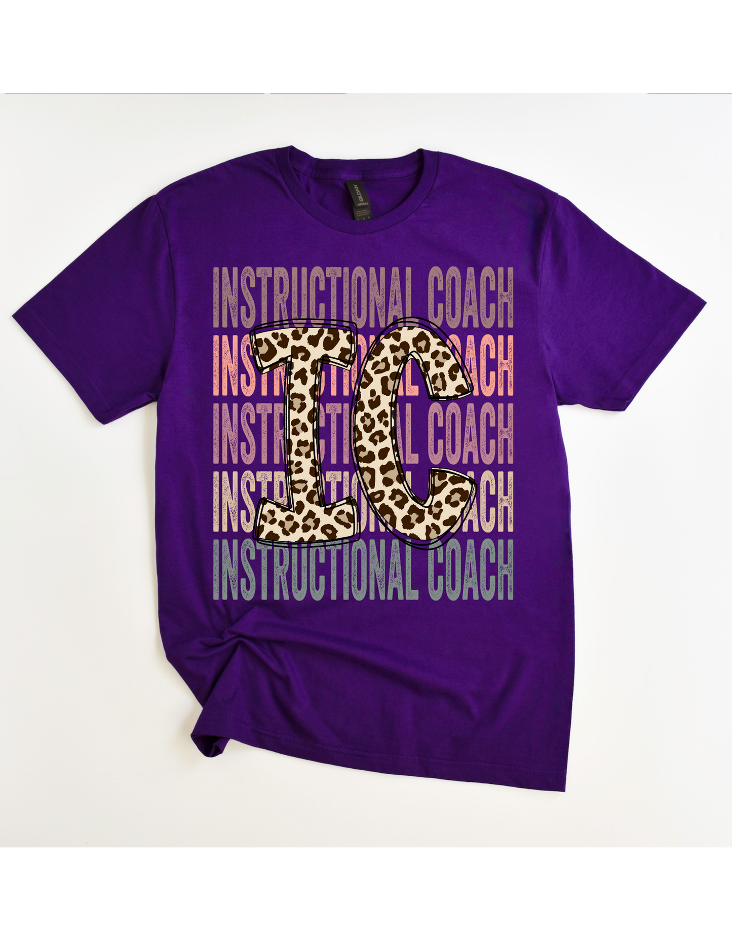 Instructional Coach Leopard Tee