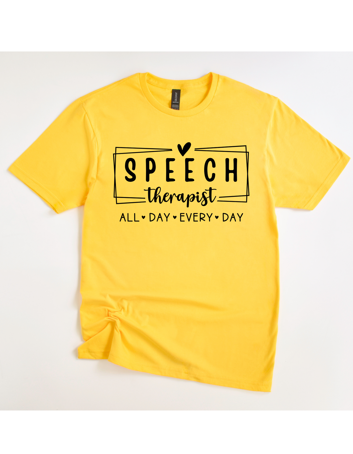 Speech Therapist All Day Tee (Black)