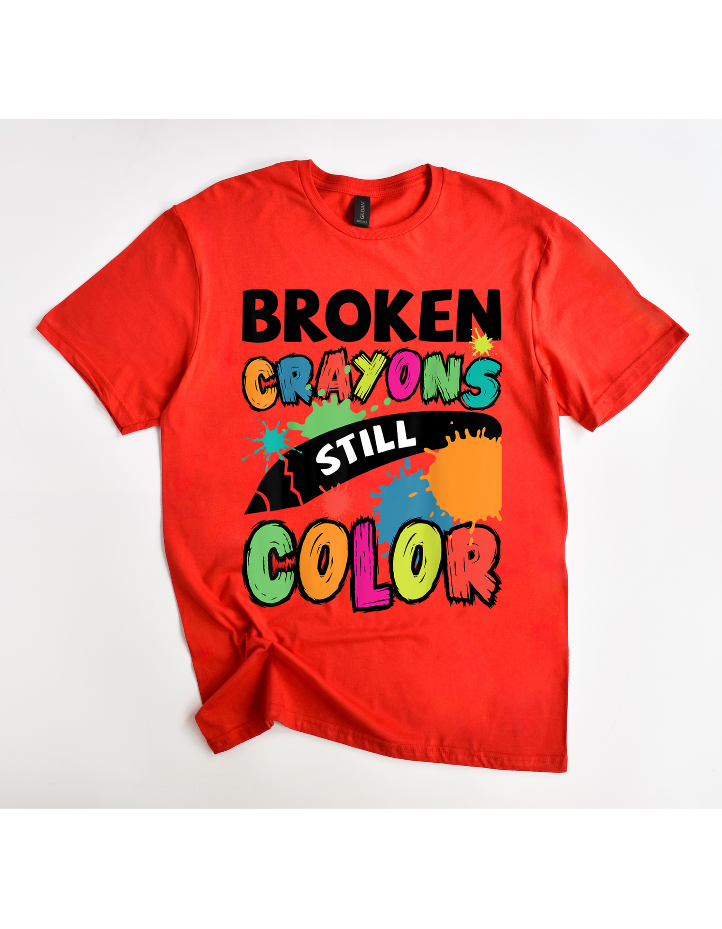 Broken Crayons Still Color Educators Tee