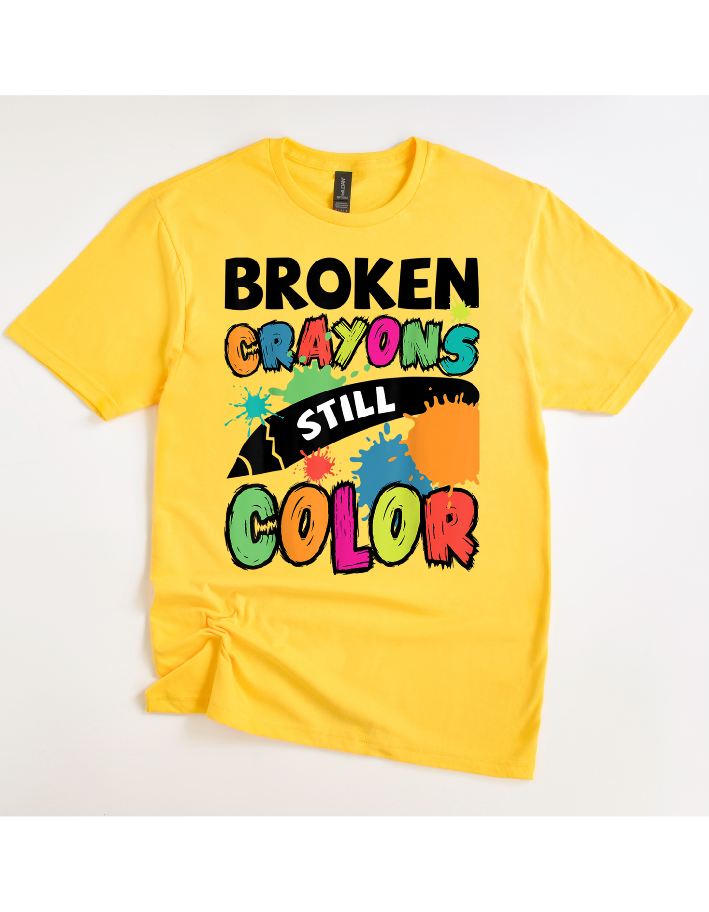 Broken Crayons Still Color Educators Tee