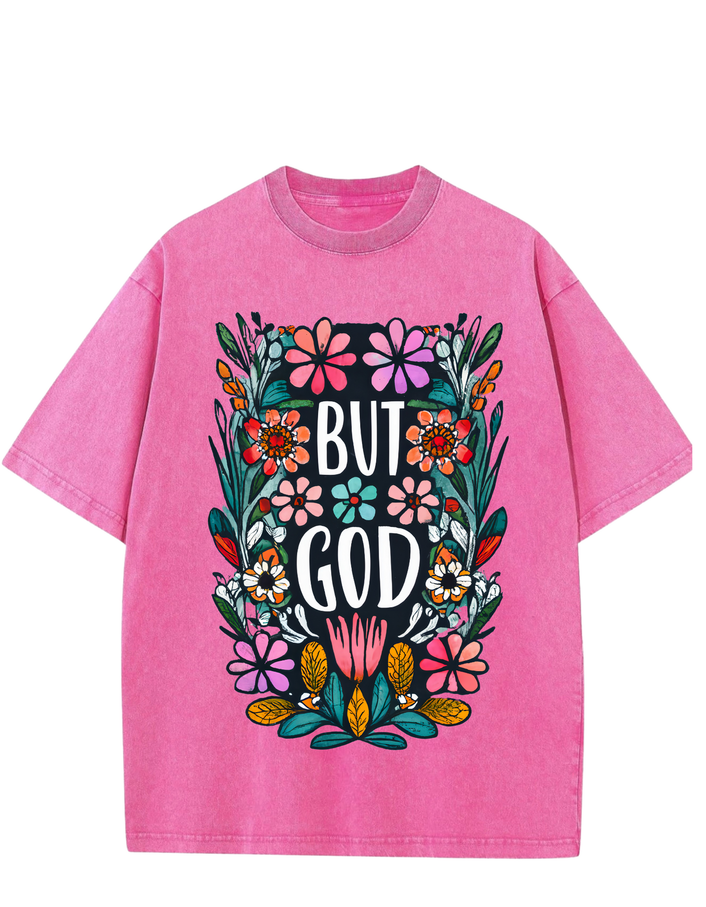 But GOD Oversized Washed Tee