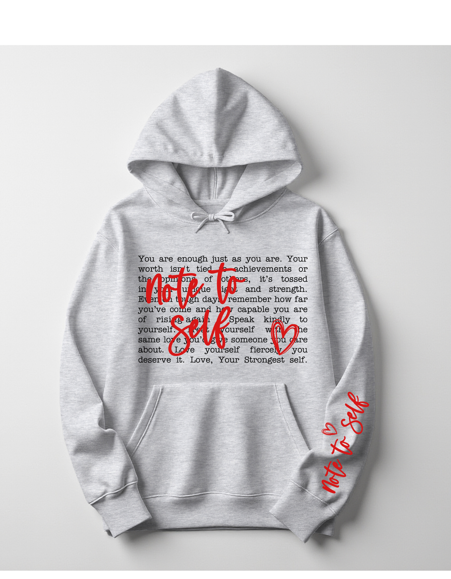 Note to Self Hoodie