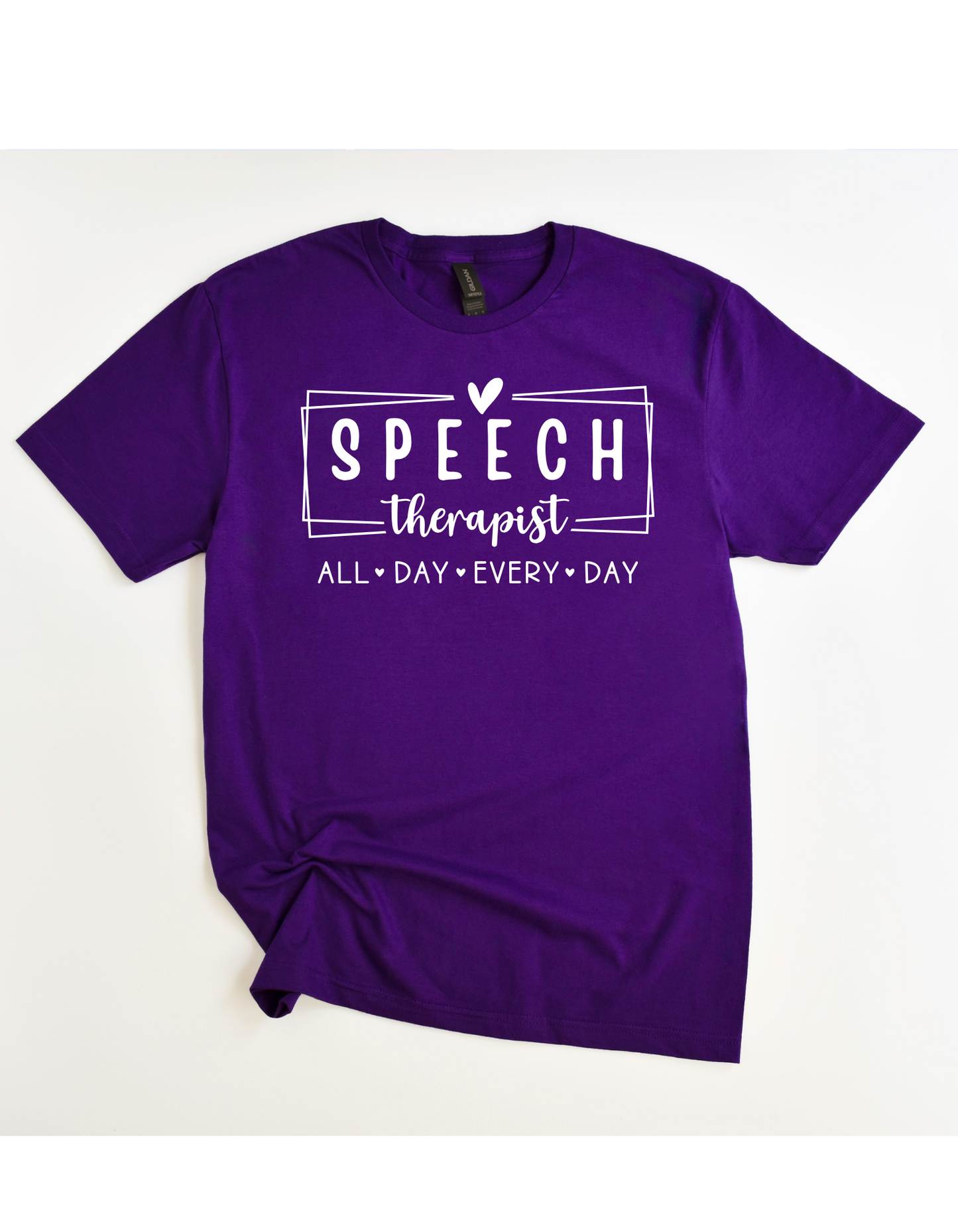 Speech Therapist All Day Tee (White)