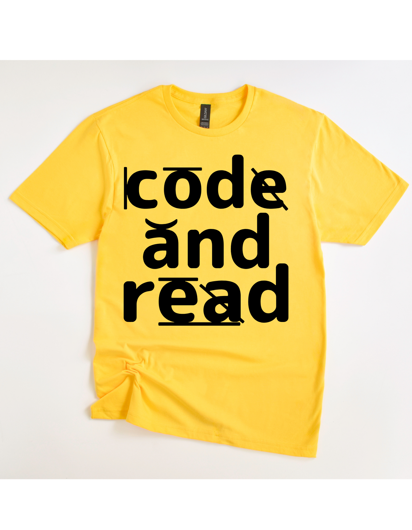 Code and Read Dyslexia Tee