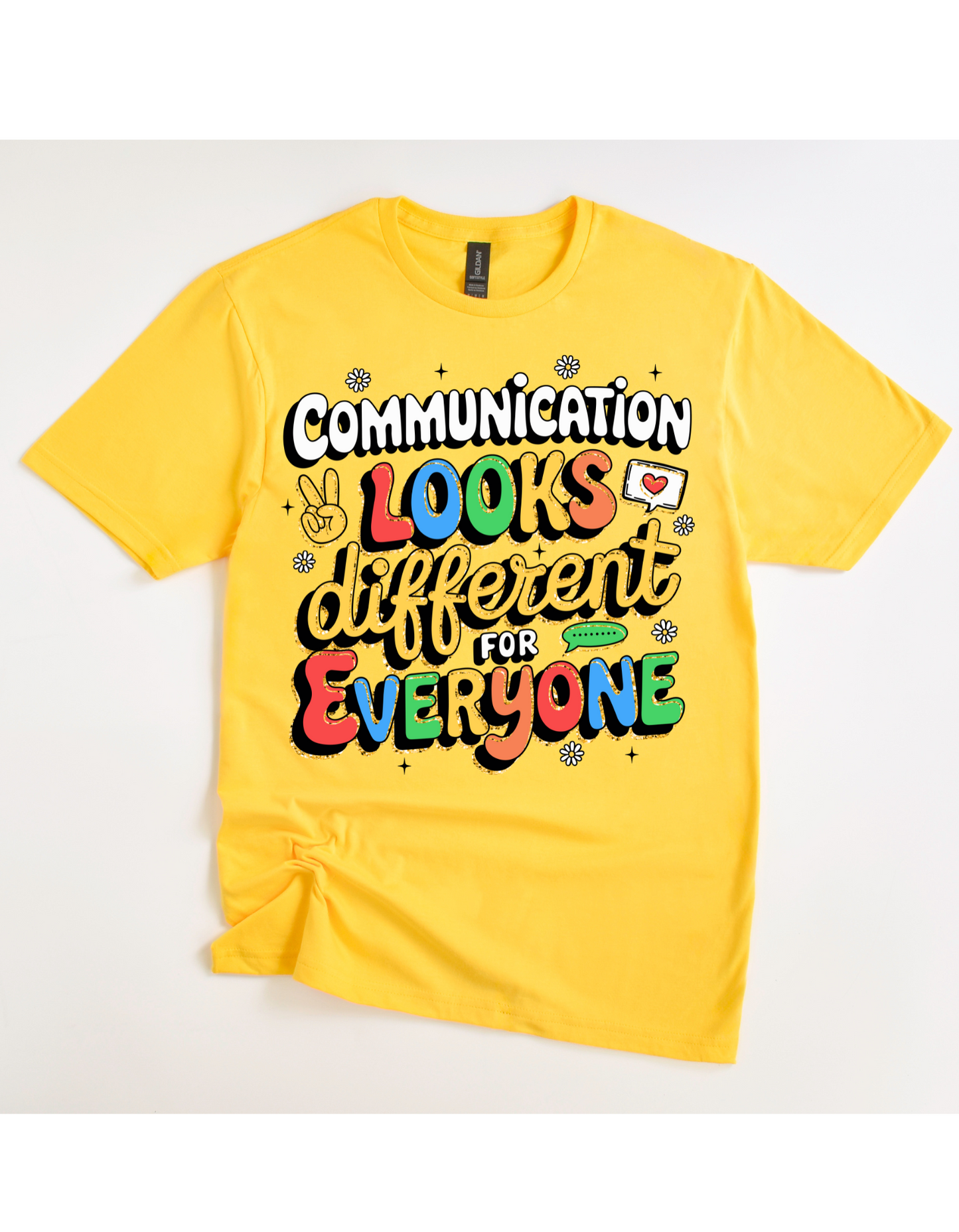 Communication Looks Different Tee