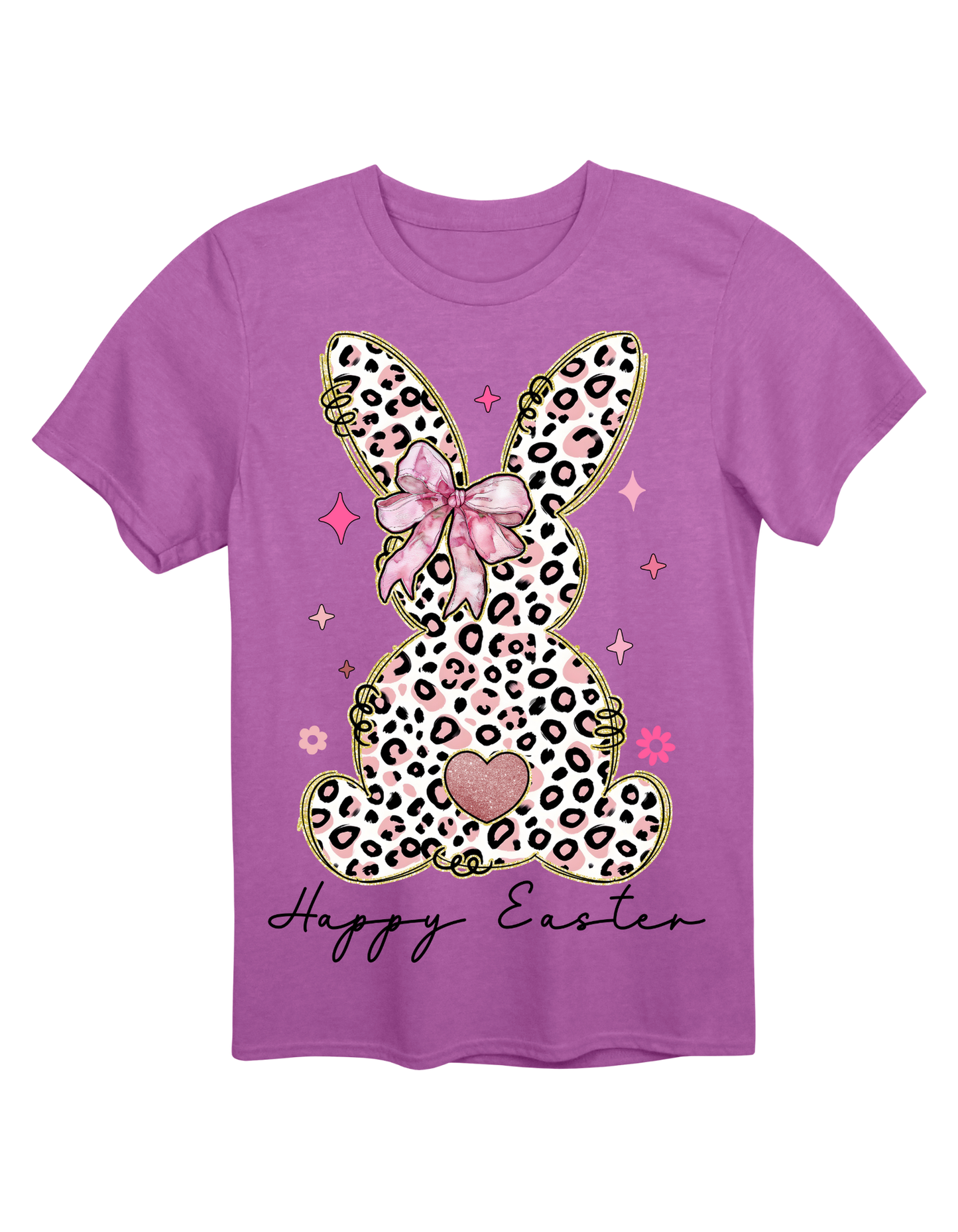 Leopard Easter Bunny Tee