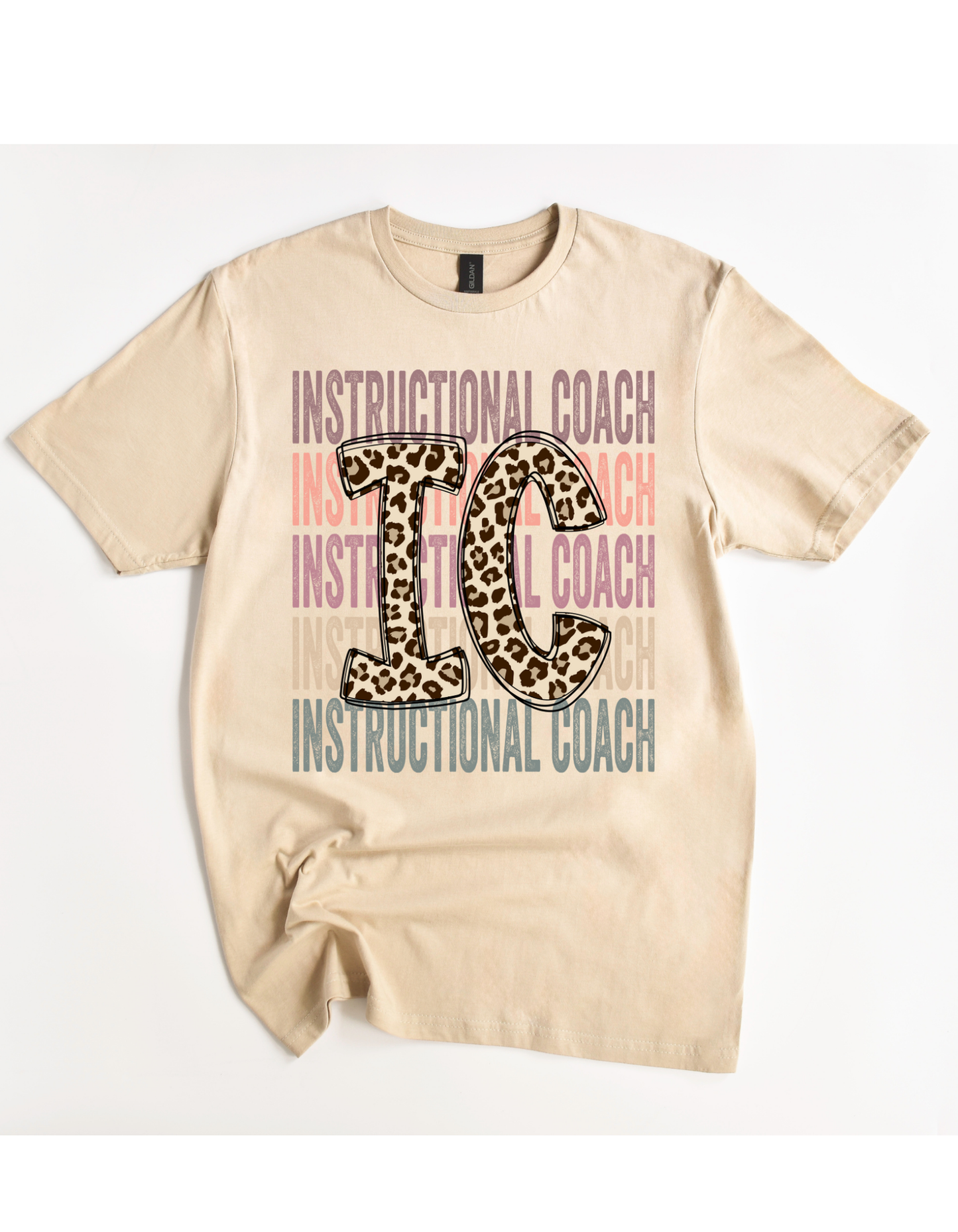 Instructional Coach Leopard Tee
