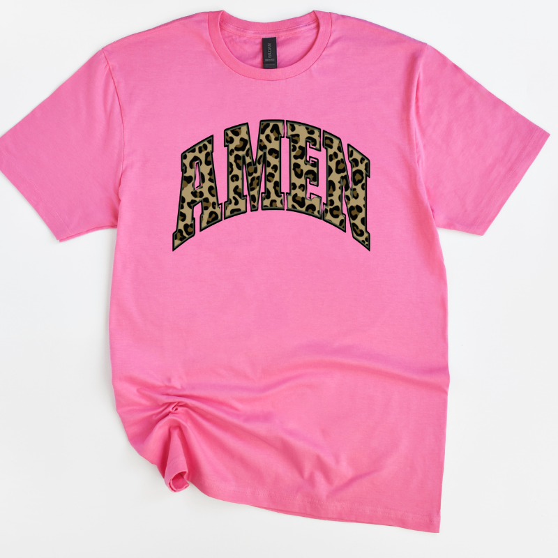 Amen Leopard Tee