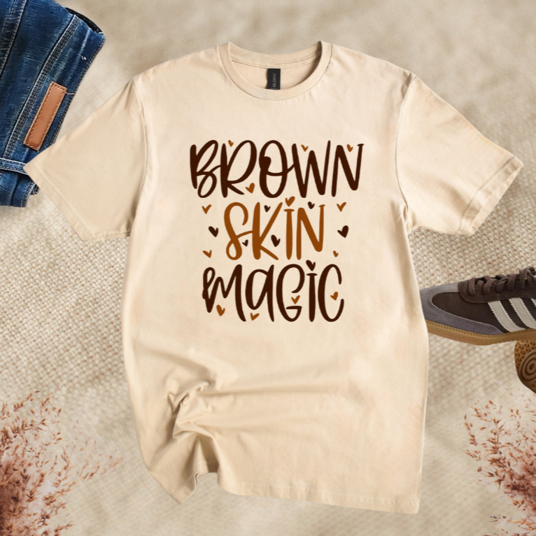 Brown Skin Magic Tee