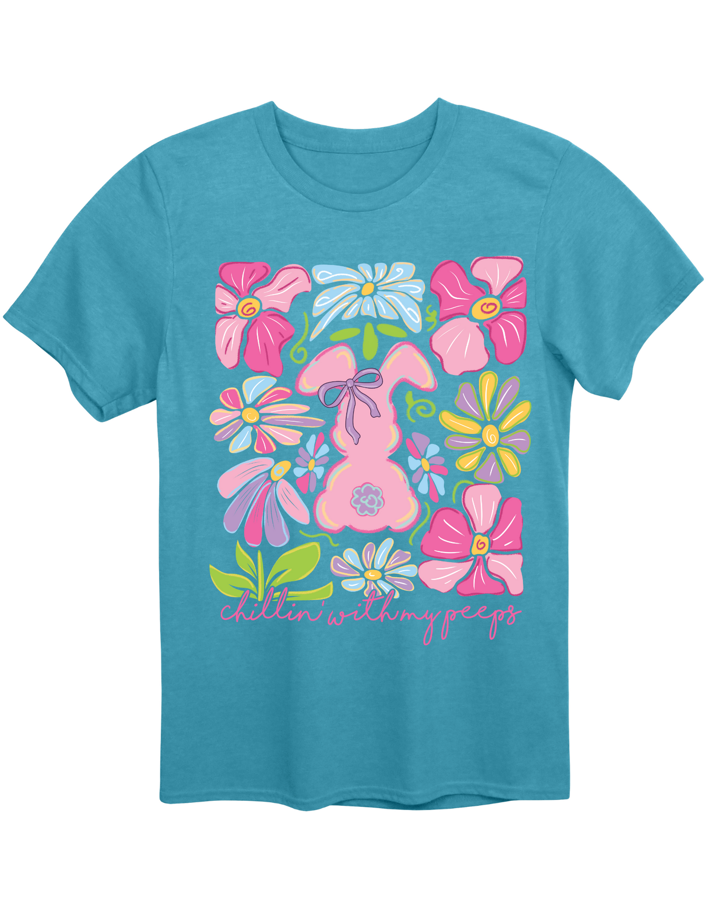 Floral Bunny Tee