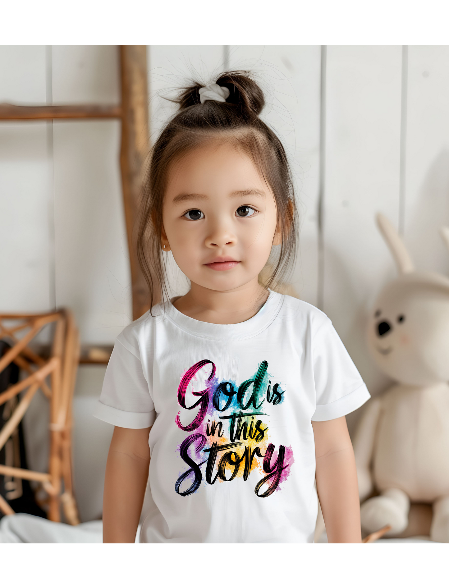 God Is In This Story Tee