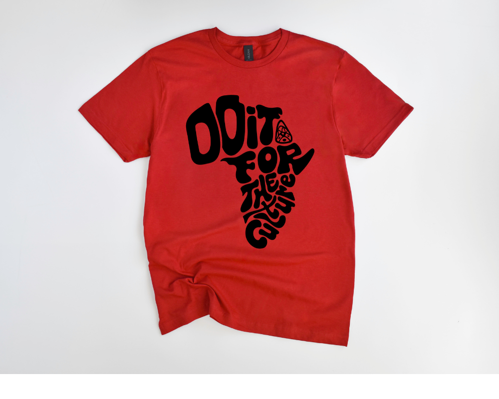 AFRICA: Do It For The Culture Tee (Black)