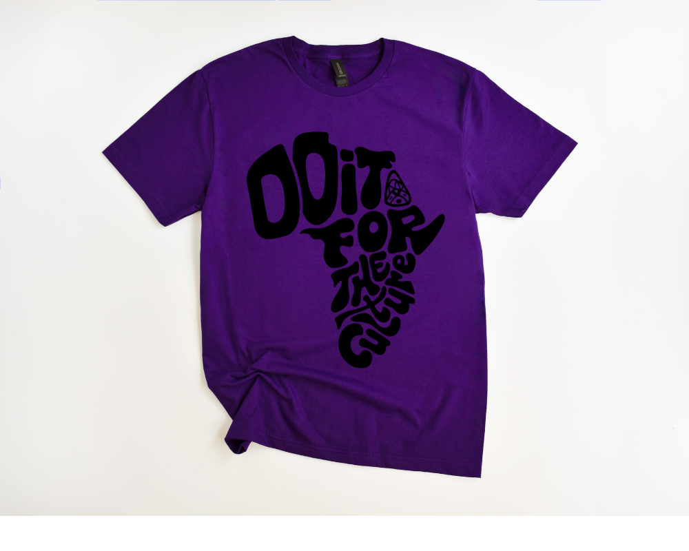 AFRICA: Do It For The Culture Tee (Black)