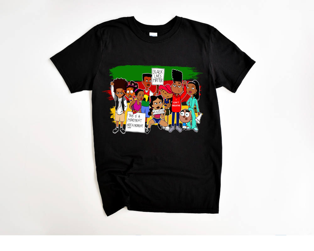 Cartoon This is a Movement Tee