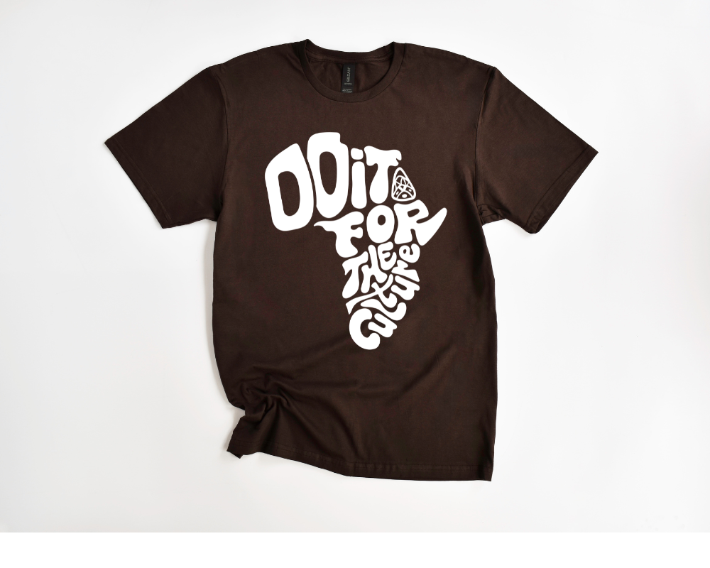 AFRICA: Do It For The Culture Tee (White)