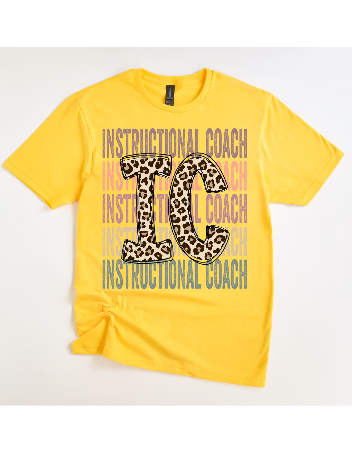 Instructional Coach Leopard Tee