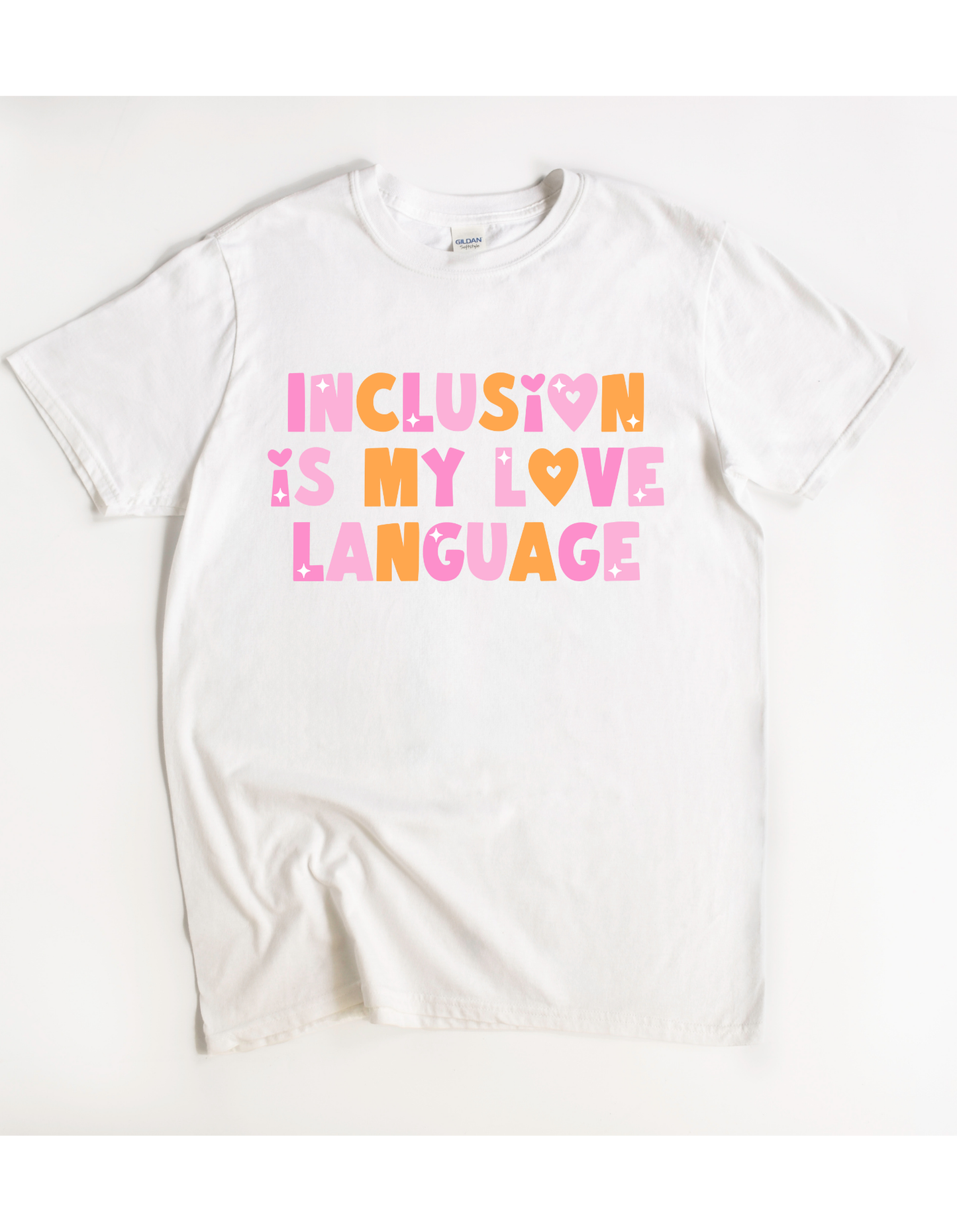 SPED Inclusion is My Love Language Education Tee