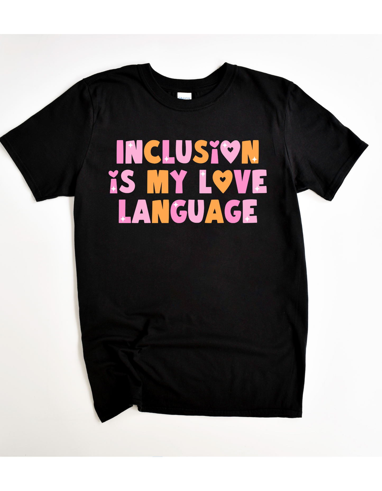 SPED Inclusion is My Love Language Education Tee