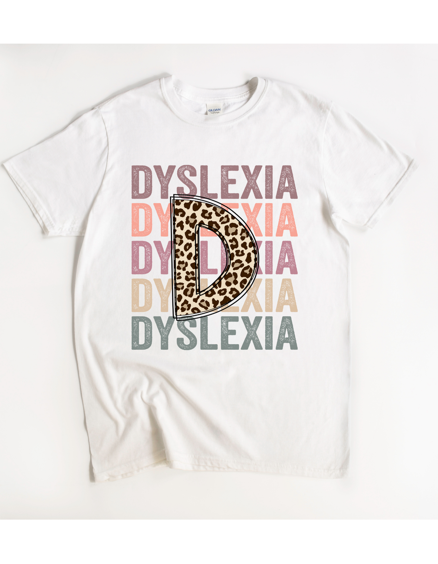 Dyslexia Leopard Tee