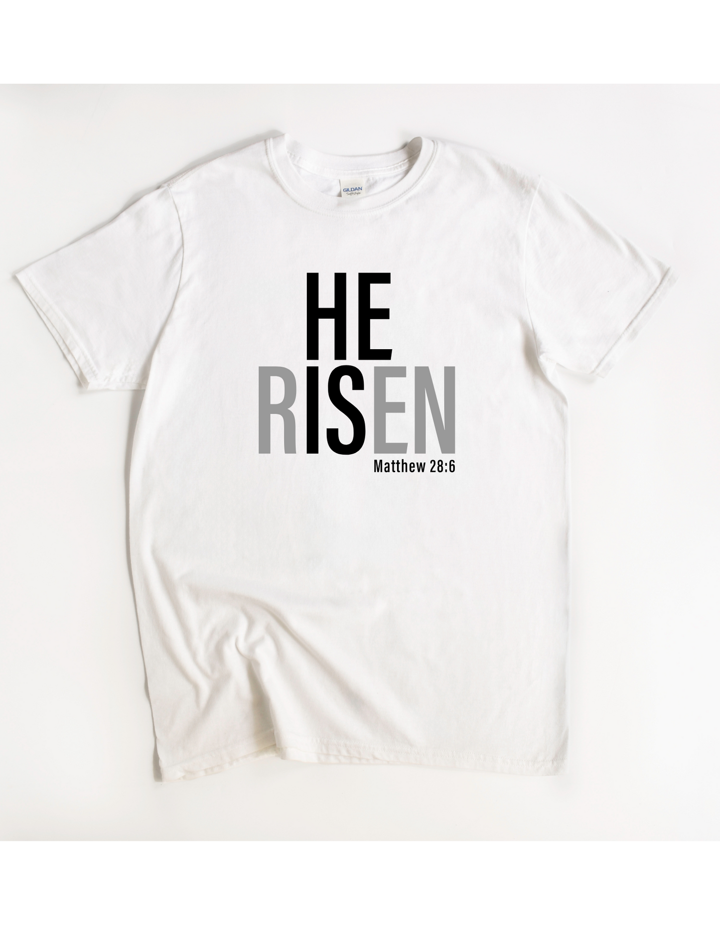 He is Risen Tee (Black/Gray)