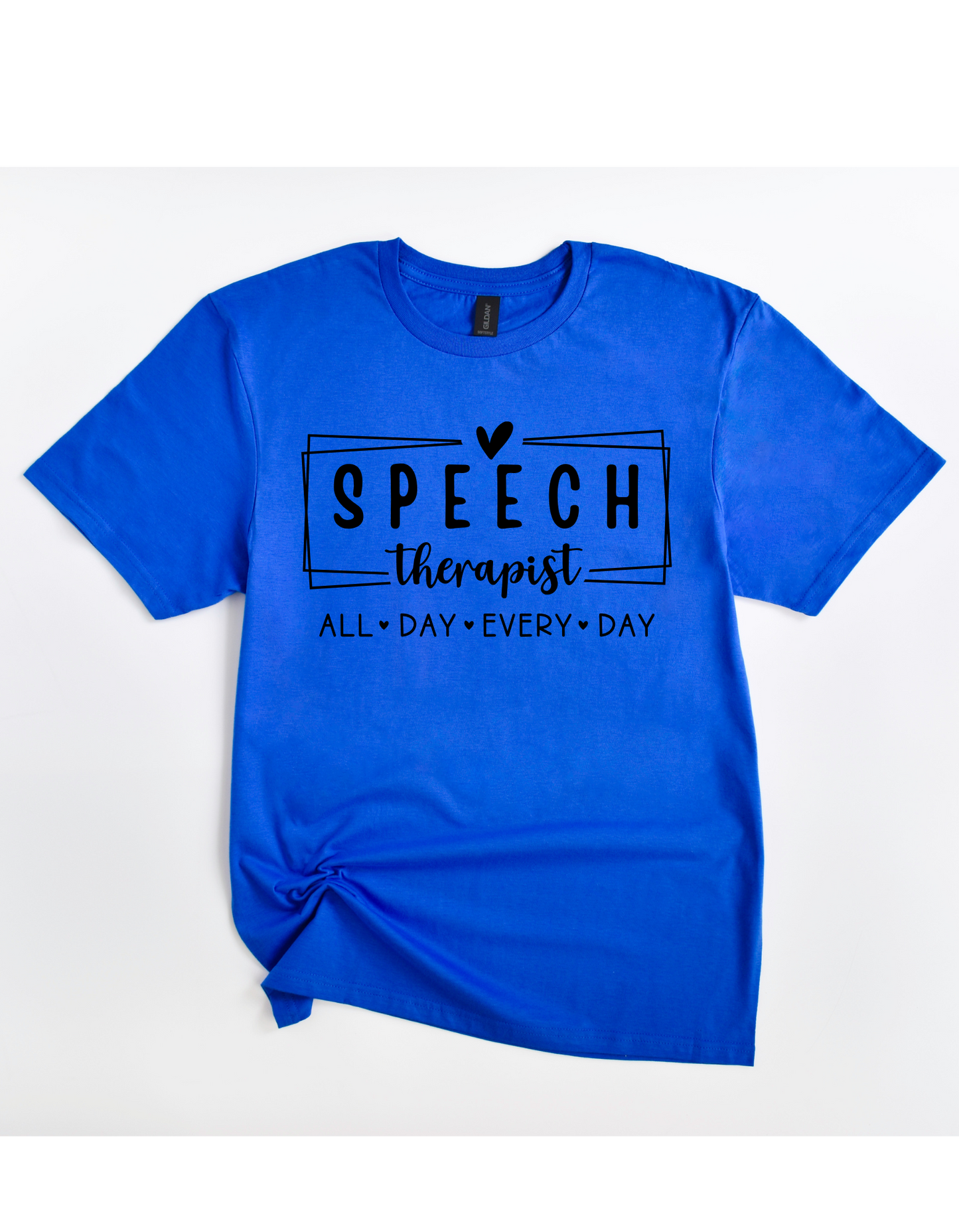 Speech Therapist All Day Tee (Black)