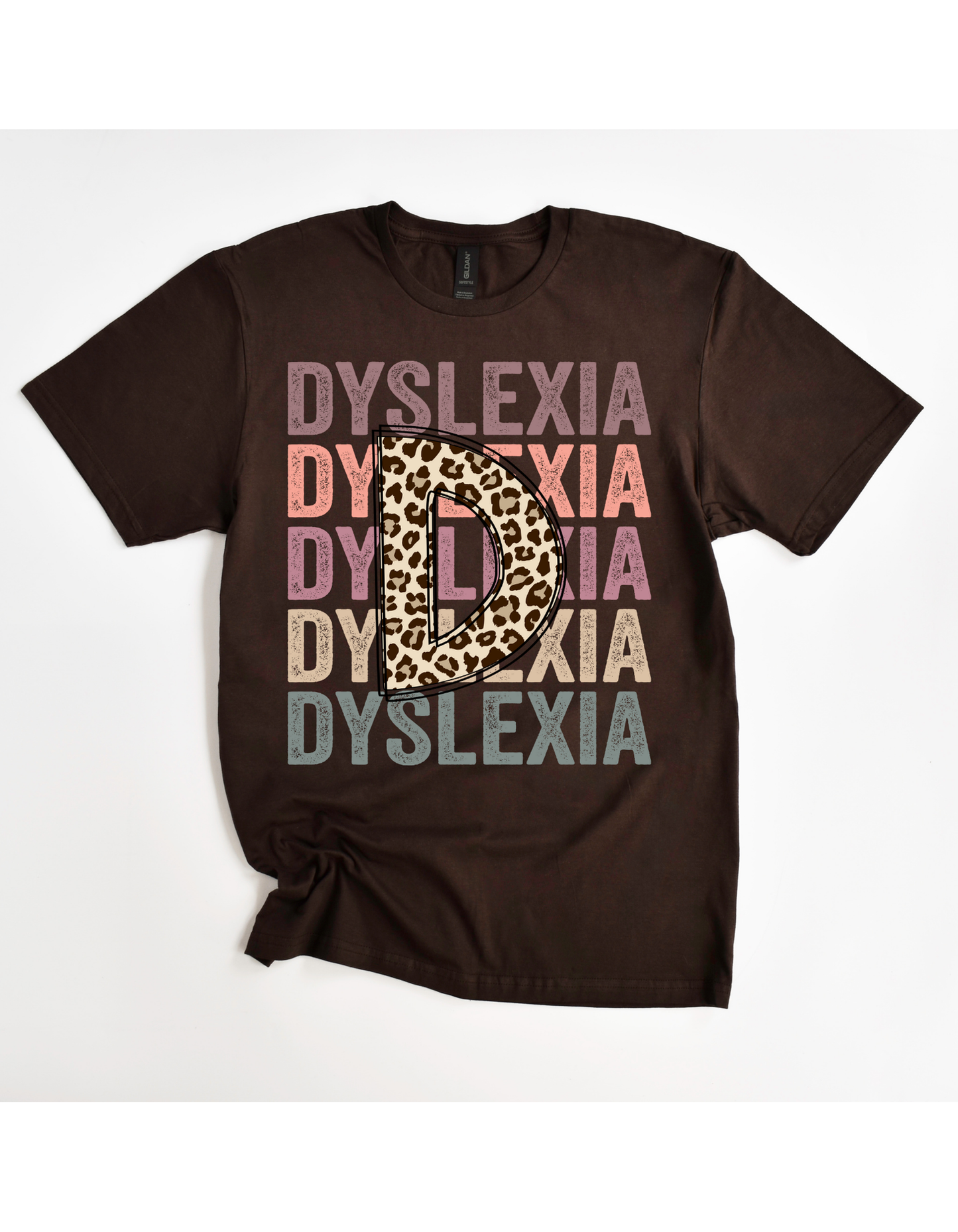 Dyslexia Leopard Tee