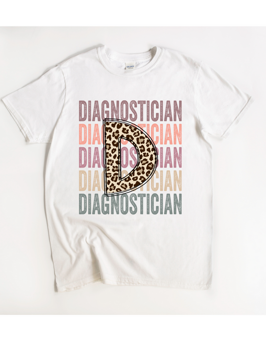 Diagnostician Leopard Tee