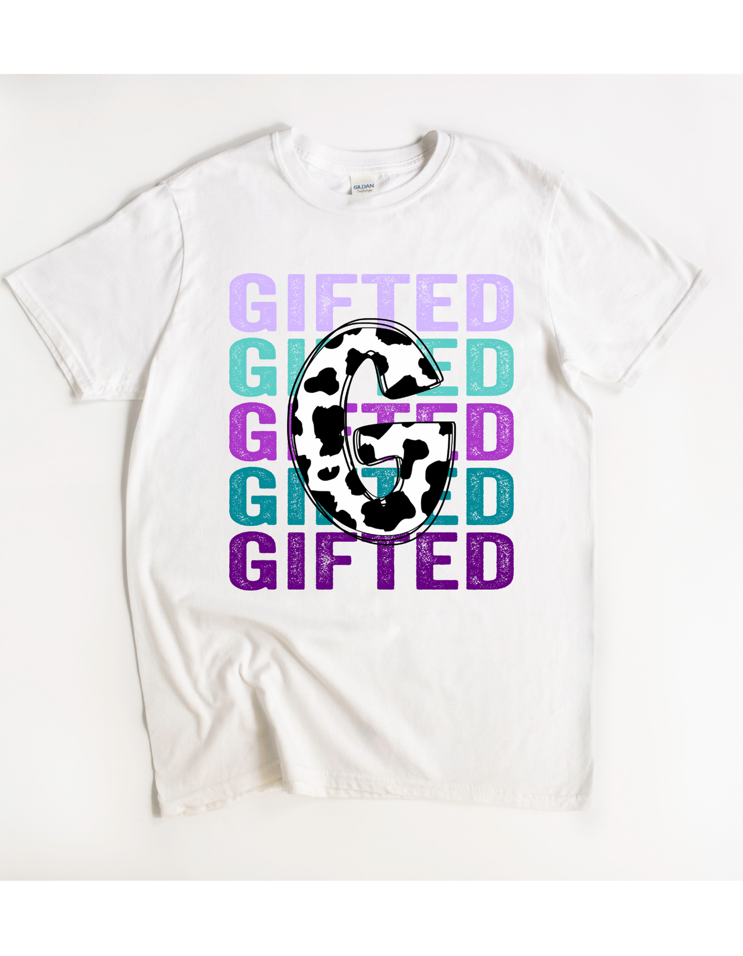 Gifted & Talented Cow Print Tee