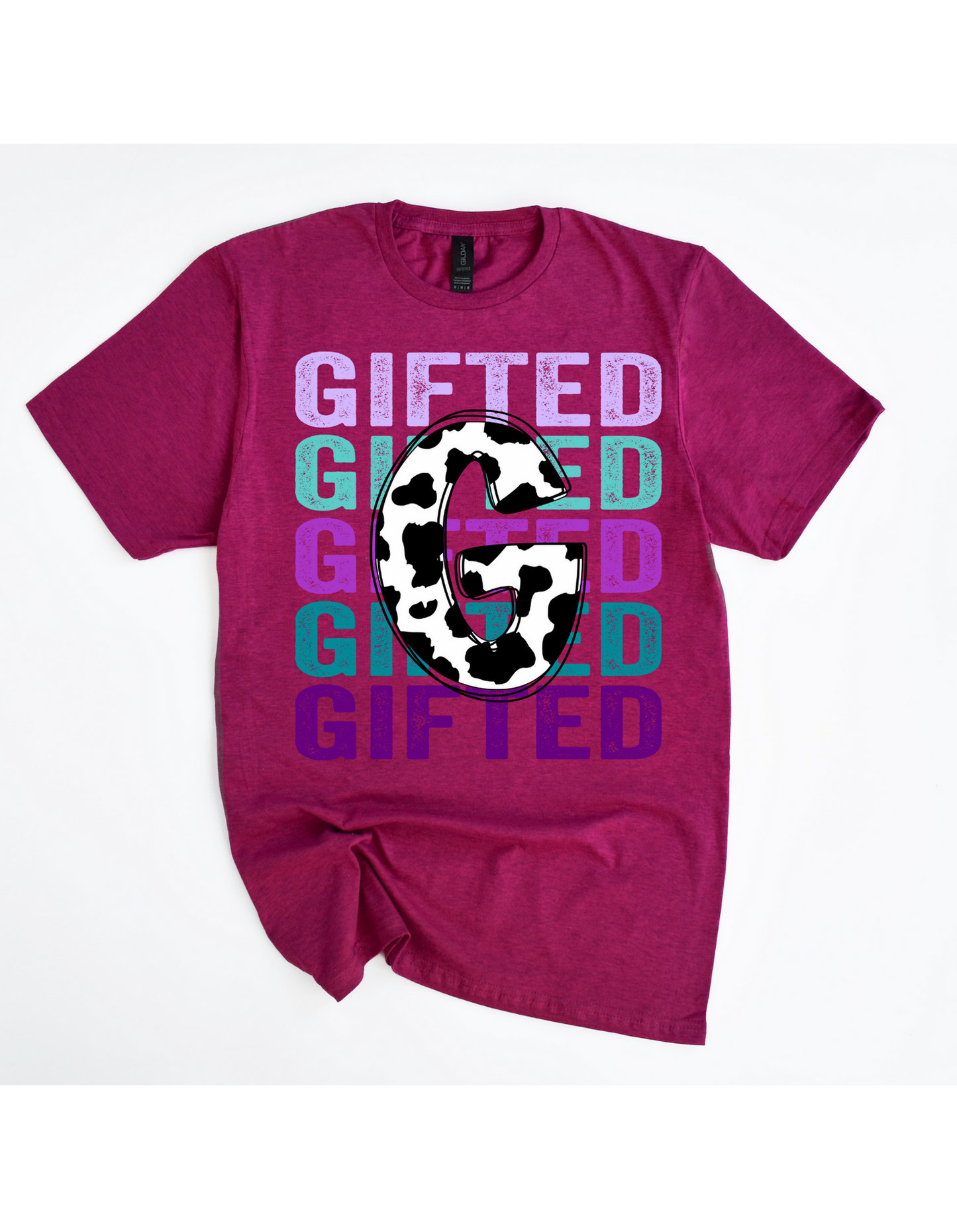 Gifted & Talented Cow Print Tee