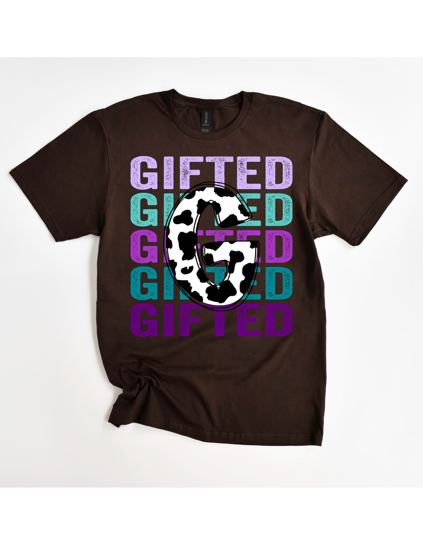 Gifted & Talented Cow Print Tee