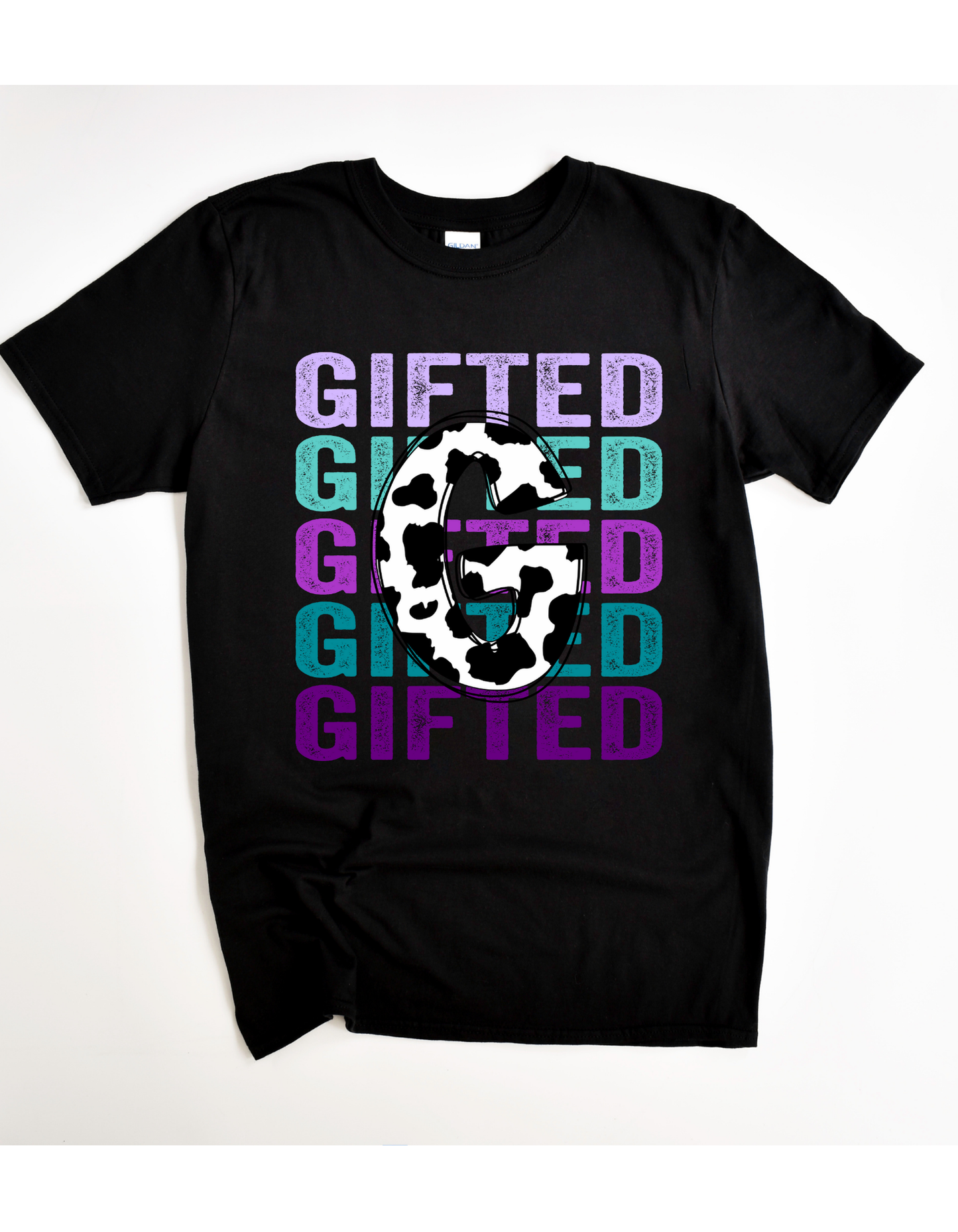 Gifted & Talented Cow Print Tee
