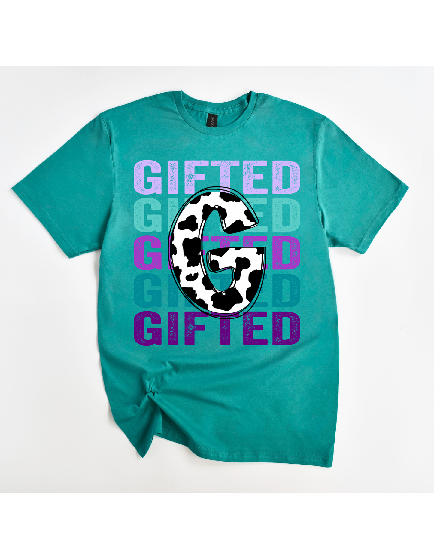 Gifted & Talented Cow Print Tee