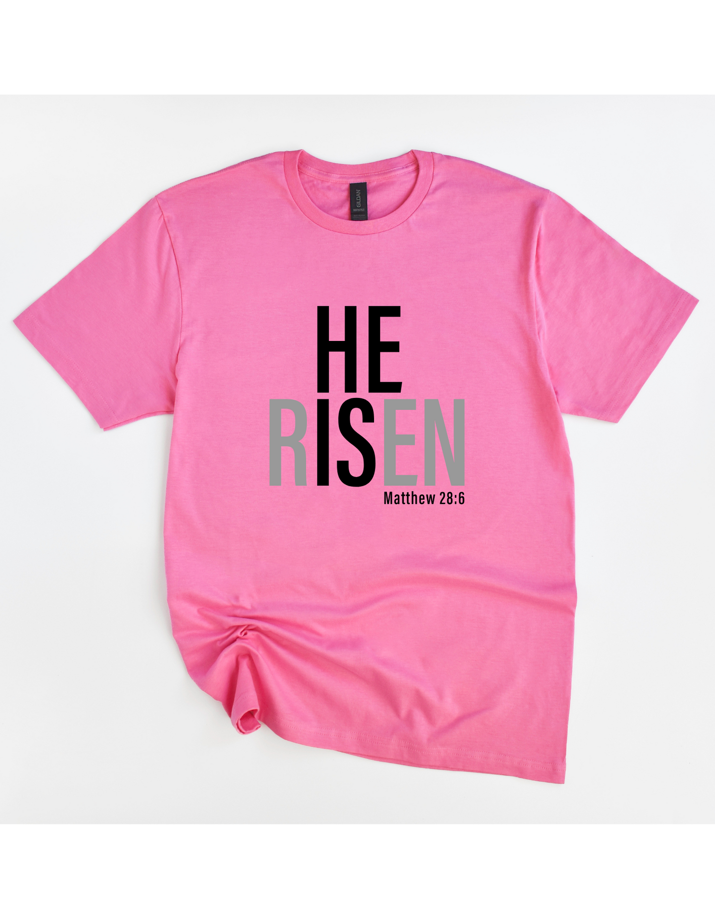 He is Risen Tee (Black/Gray)