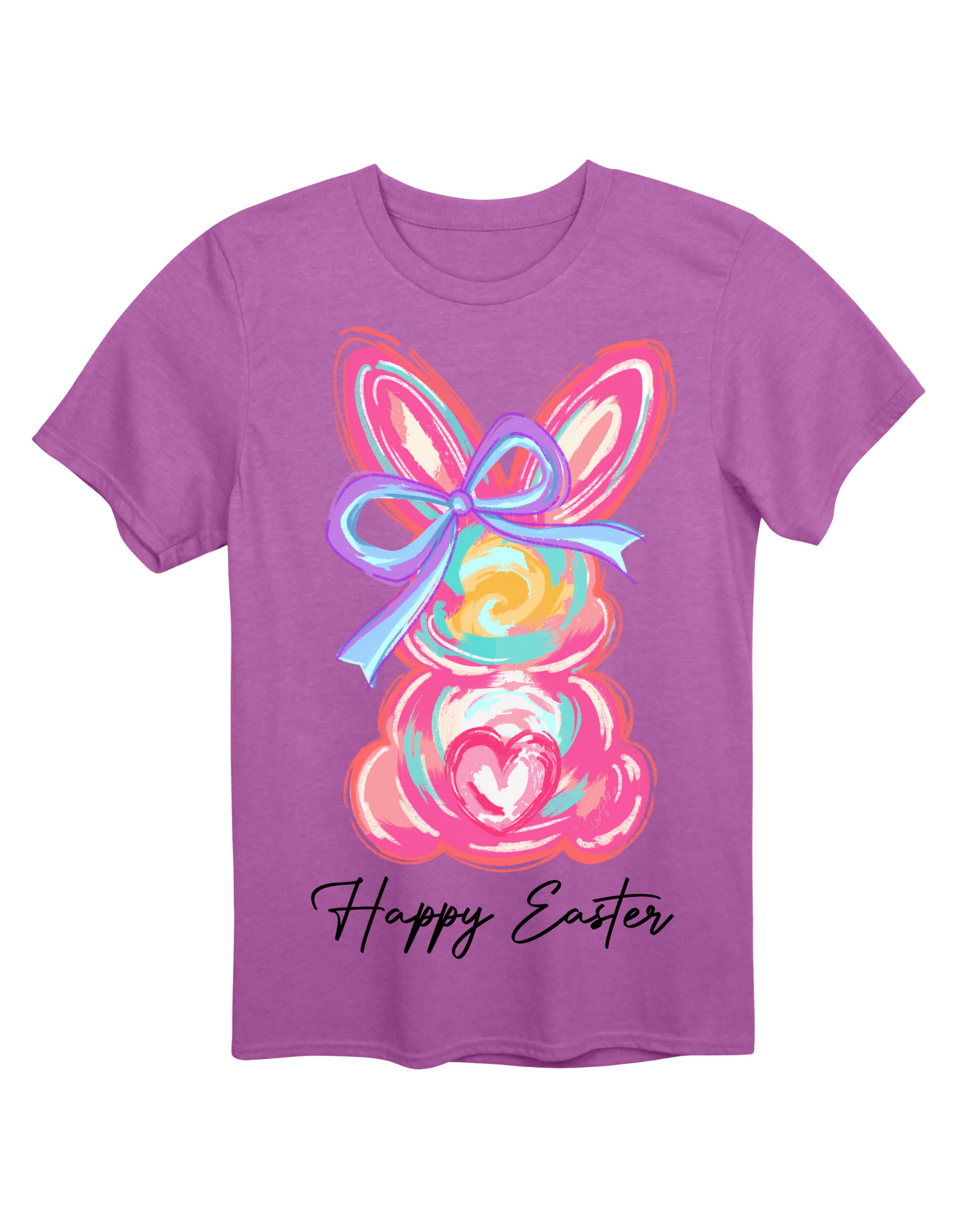 Colorful Easter Bunny Tee