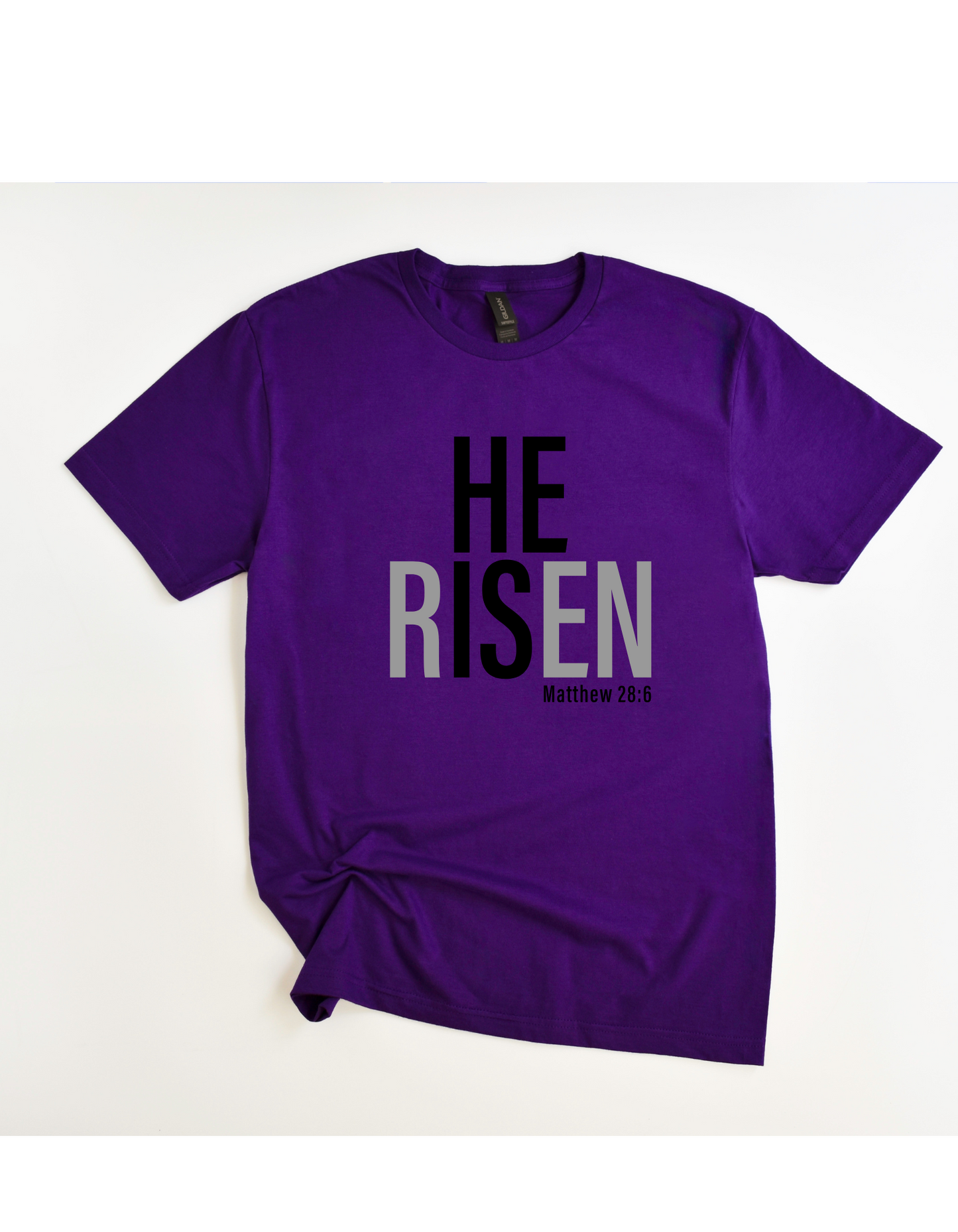 He is Risen Tee (Black/Gray)
