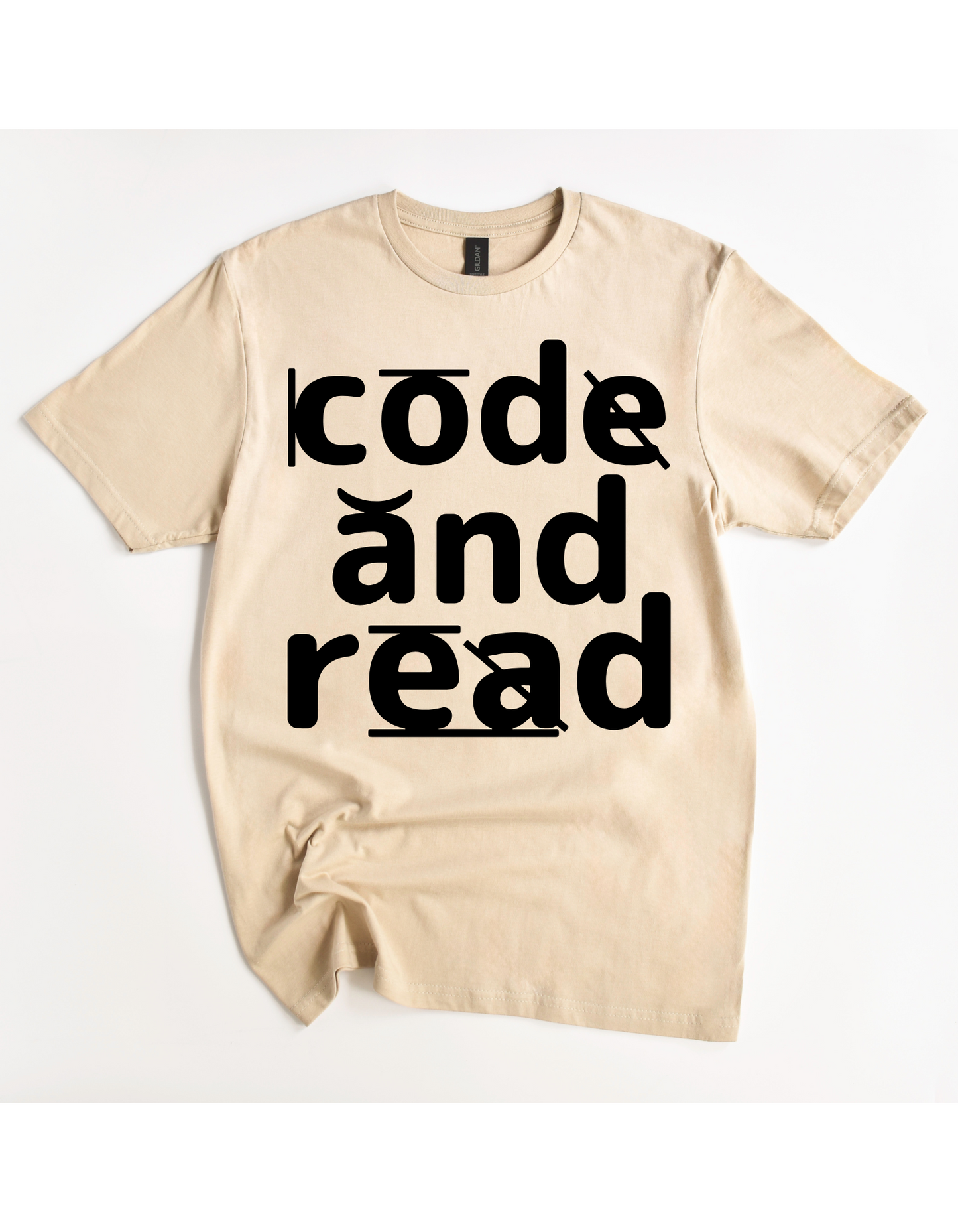 Code and Read Dyslexia Tee