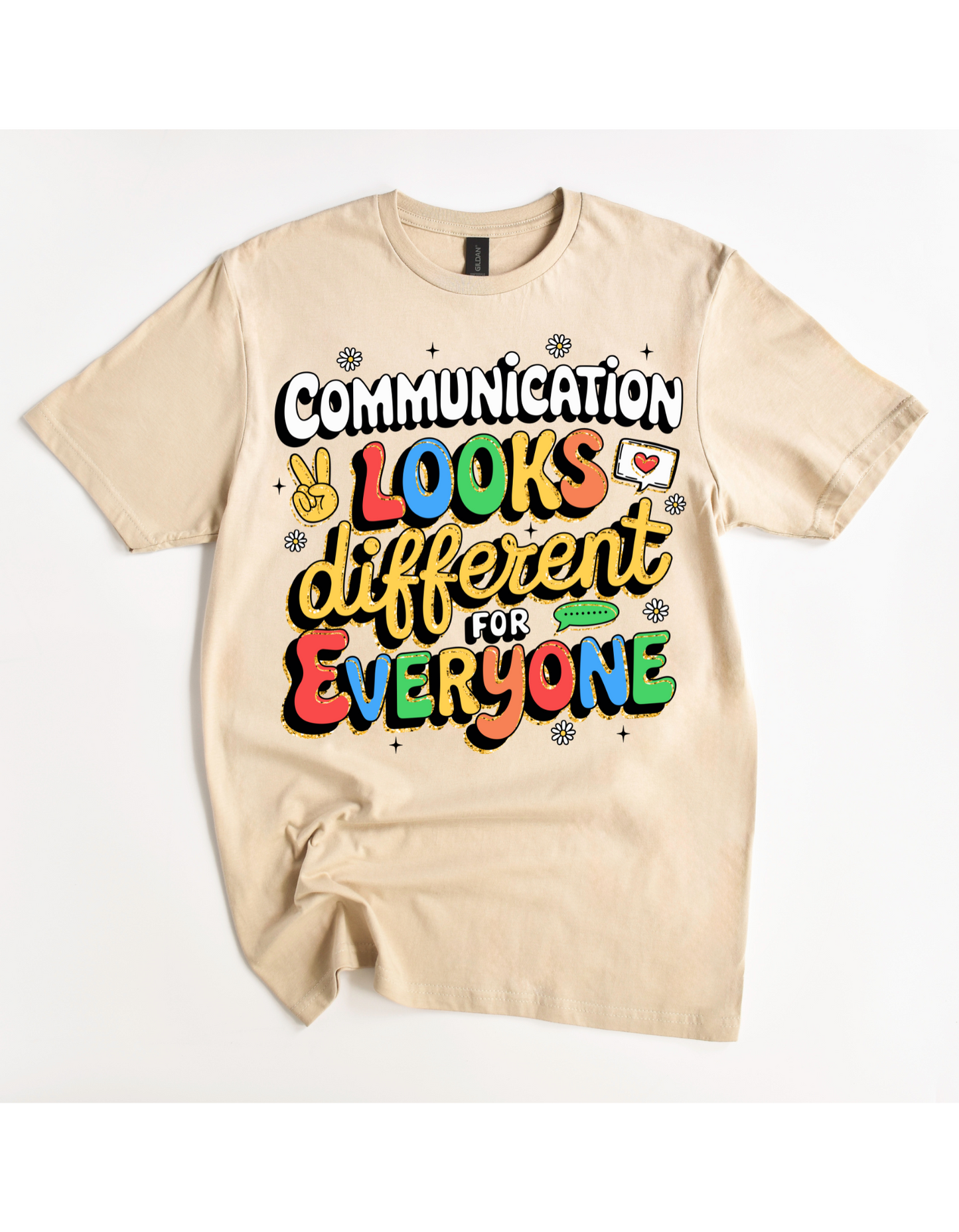 Communication Looks Different Tee