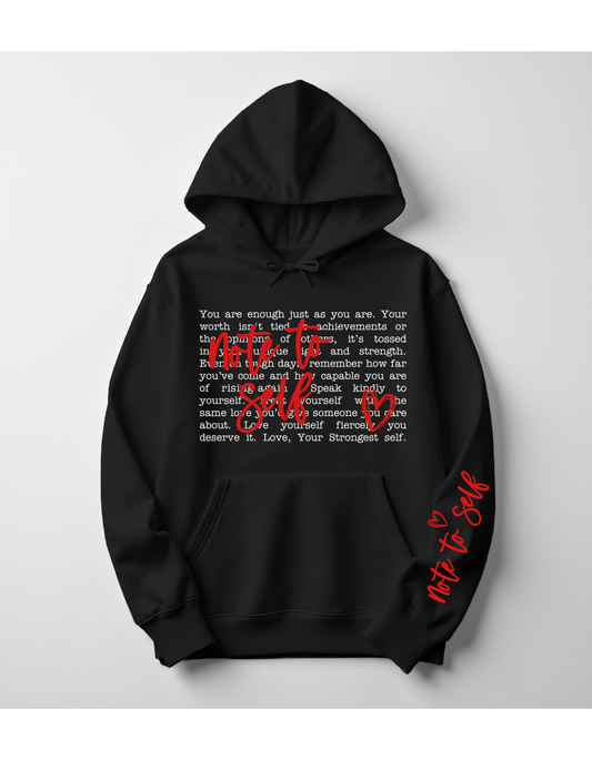 Note to Self Hoodie