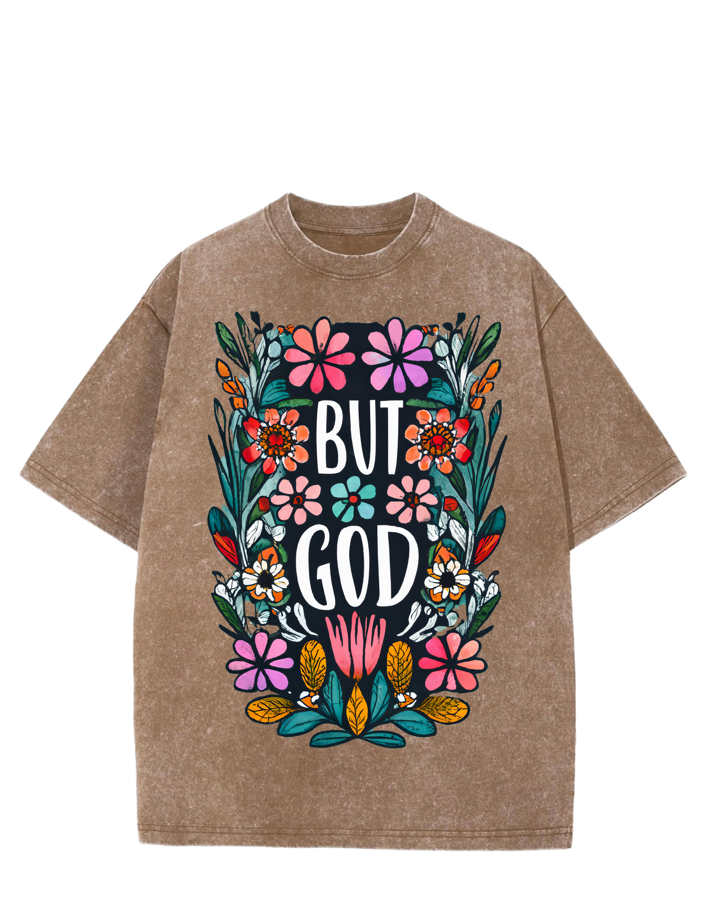 But GOD Oversized Washed Tee