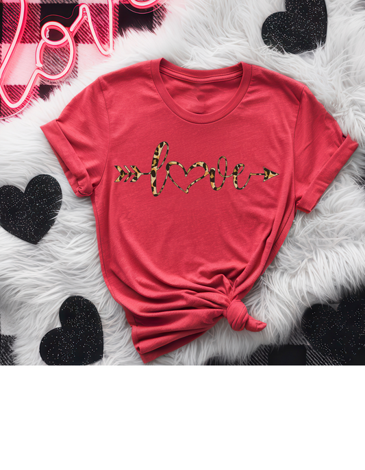 Leopard love Tee