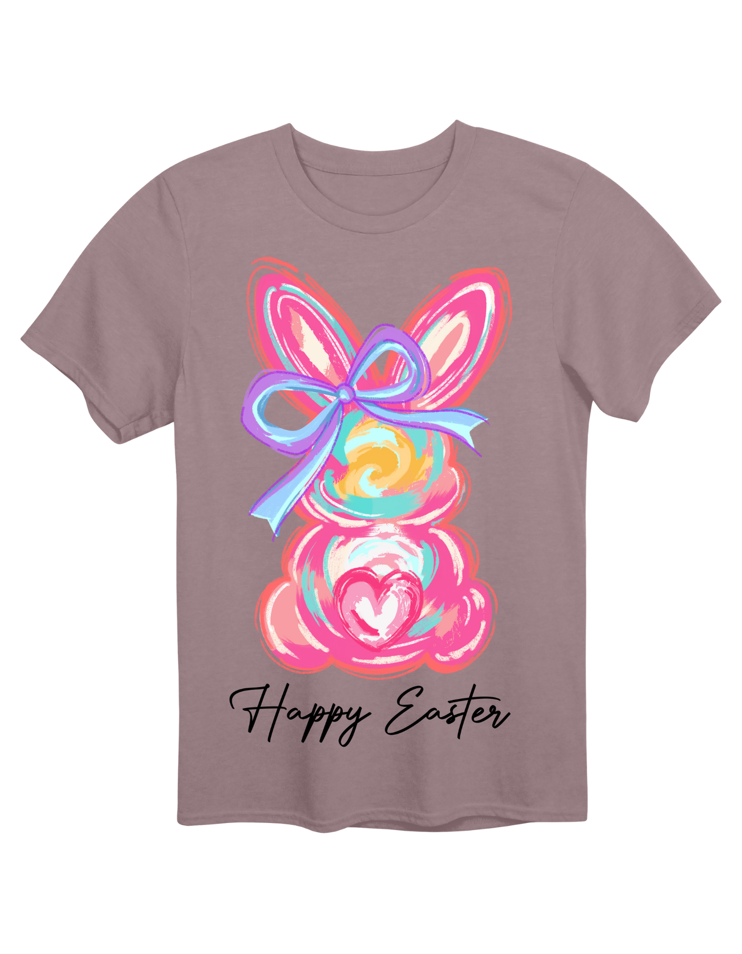 Colorful Easter Bunny Tee