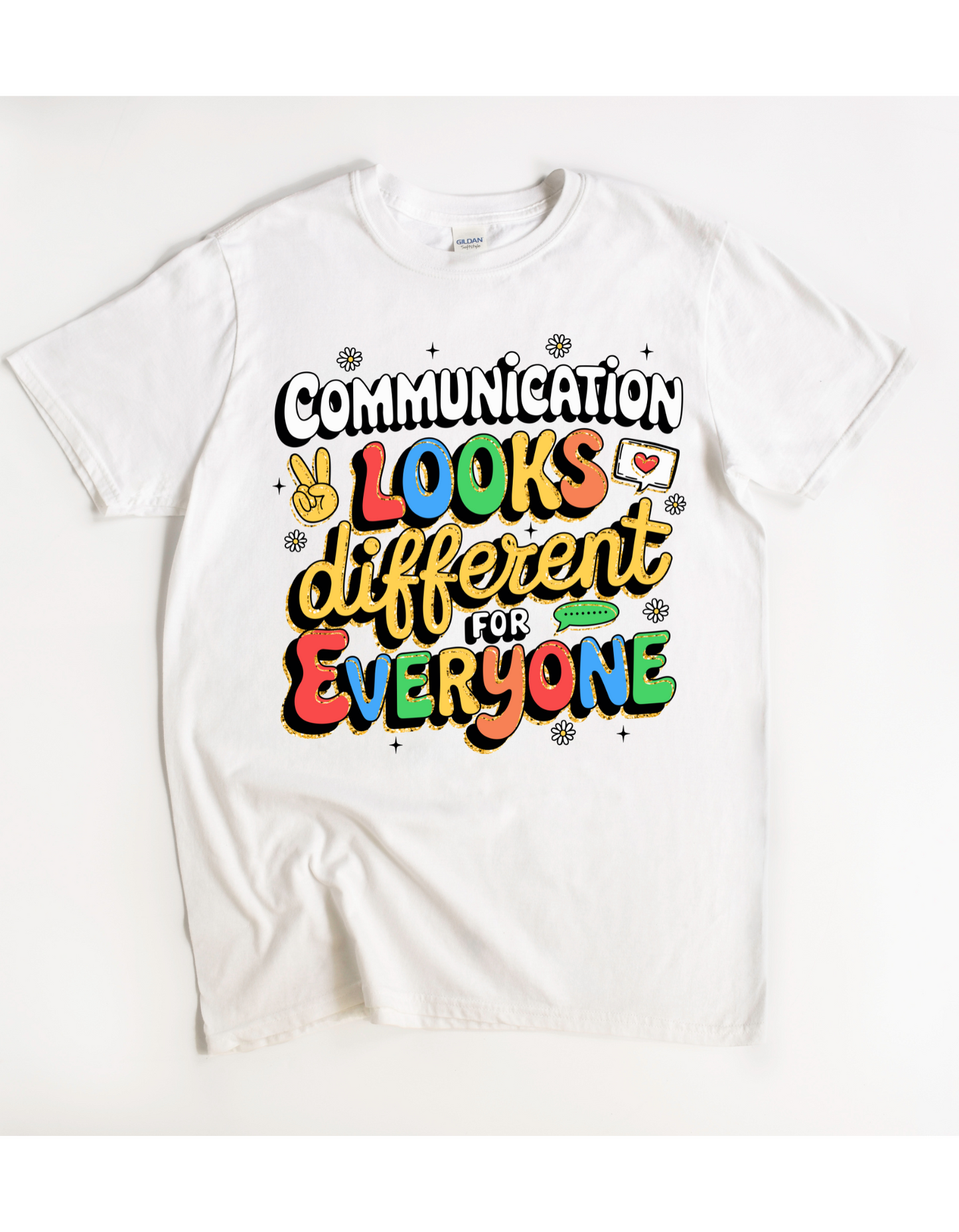 Communication Looks Different Tee
