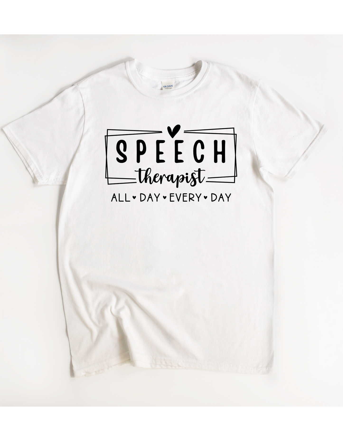 Speech Therapist All Day Tee (Black)