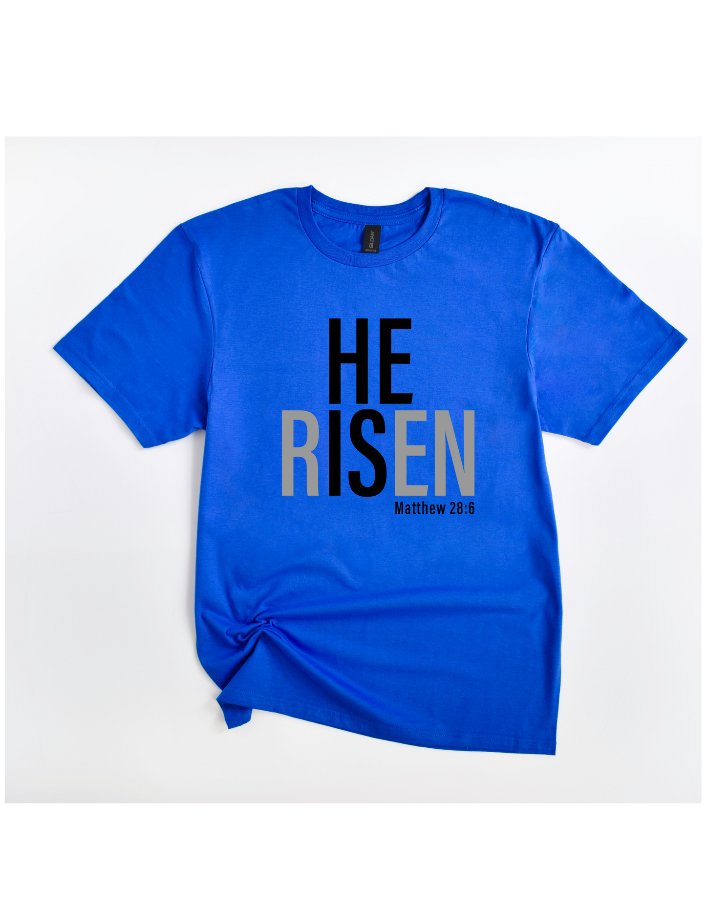 He is Risen Tee (Black/Gray)