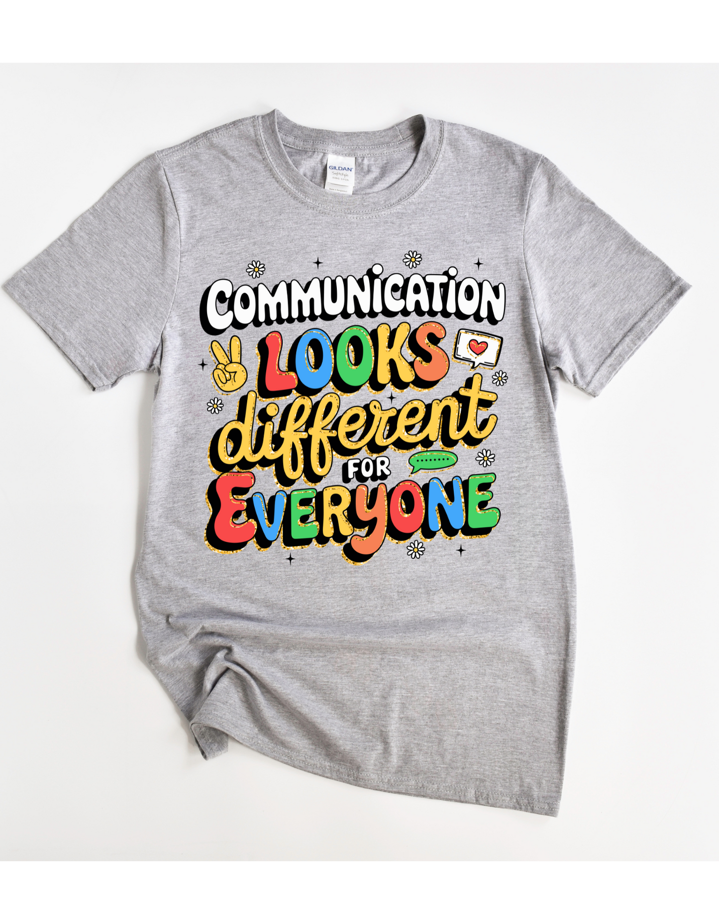 Communication Looks Different Tee