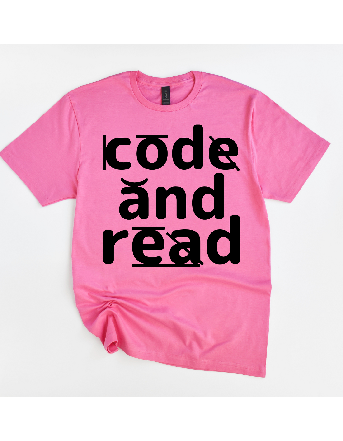 Code and Read Dyslexia Tee