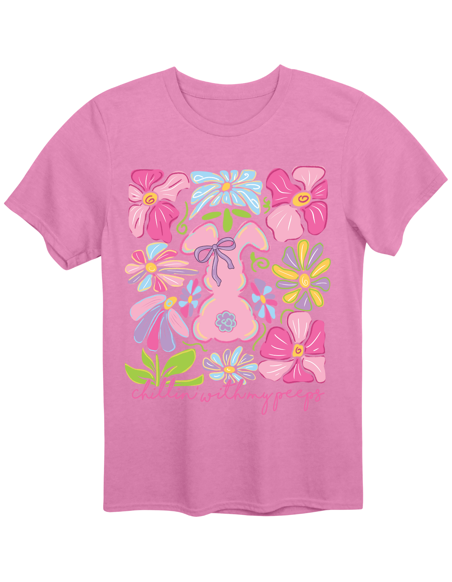 Floral Bunny Tee