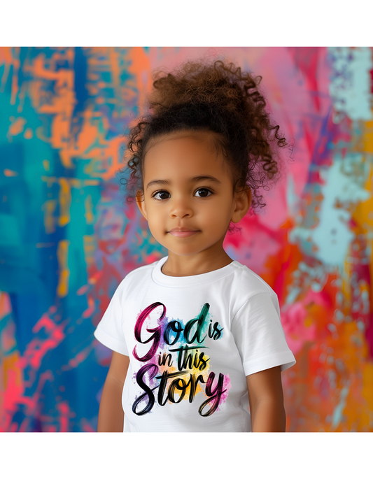 God Is In This Story Tee