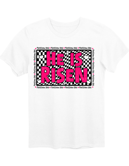 He Is Risen Tee