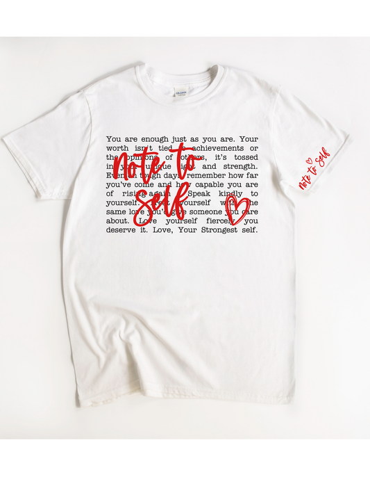 Note to Self Tee